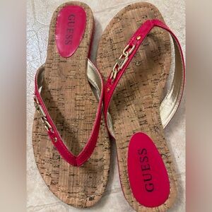 End of summer sale!  Guess sandals, size 7.5